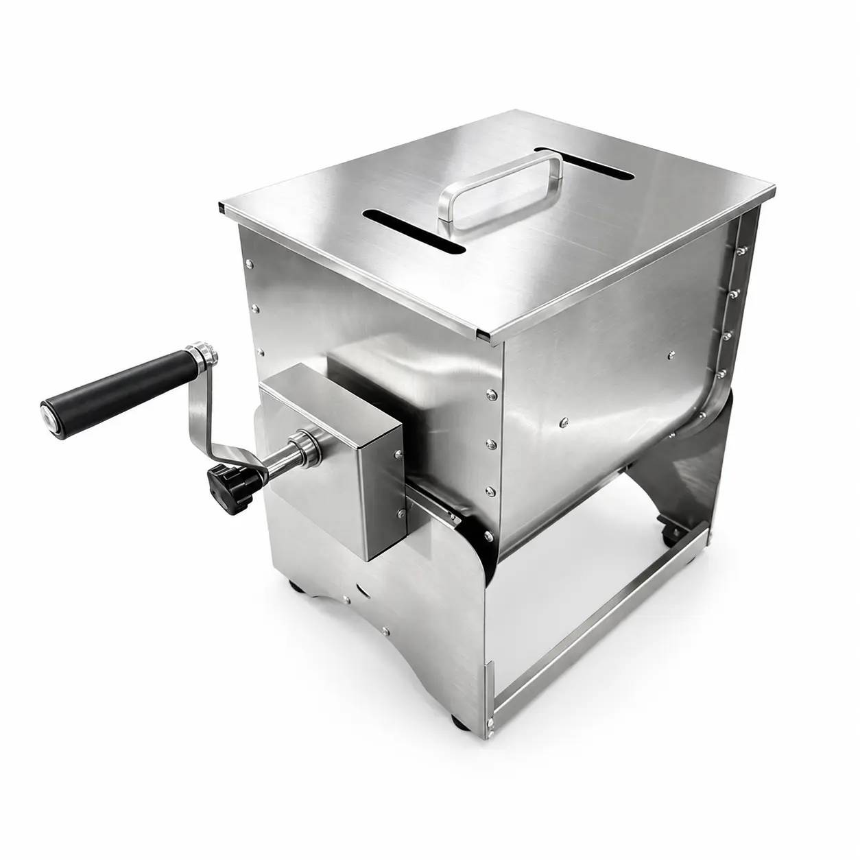 Commercial stainless steel manual meat grinder