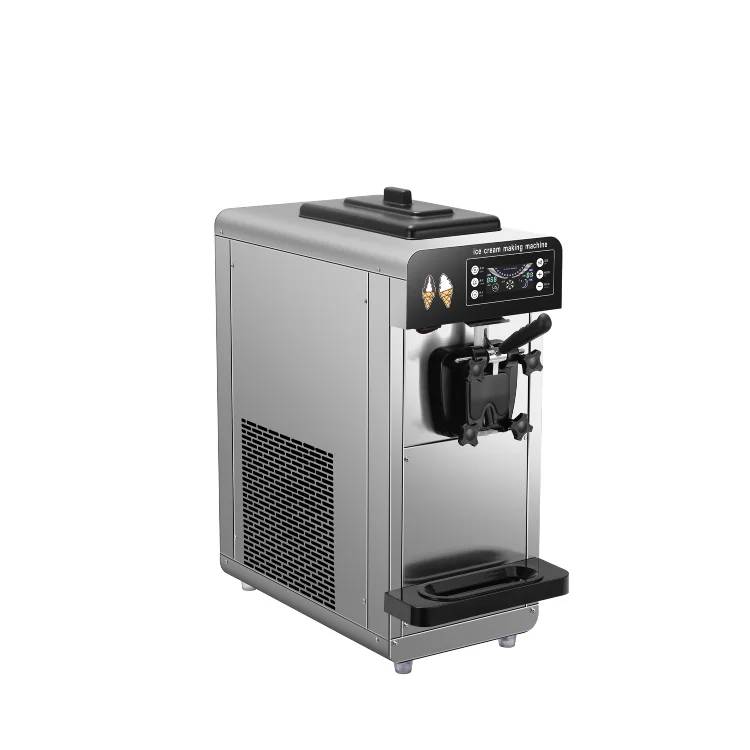 Full Automatic Milk Ice Cream Machine Commercial Stainless Steel Soft Ice Cream Maker