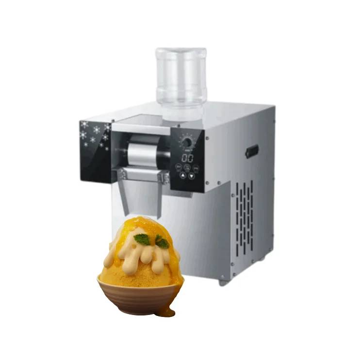Silaier Fully Automatic Air Cooling Snow Flake Ice Cream Machine Stainless Steel Snow Ice Flake Making Machine
