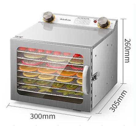 Professional Commercial 8 Layers Side Door Stainless Steel Food Dehydrators  Fruit Vegetable Herbal Meat Drying Machine