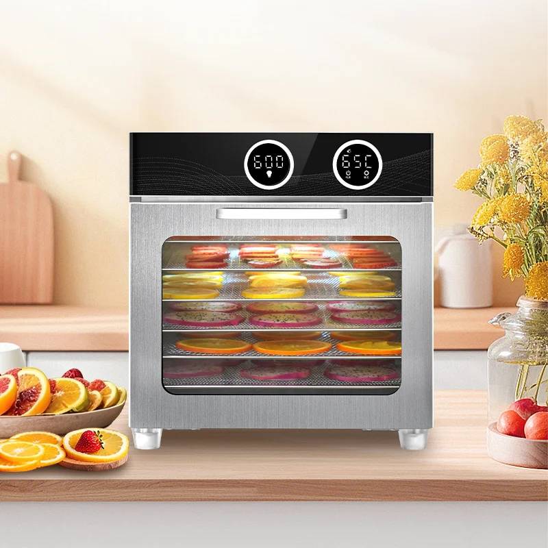 Wholesale Stainless Steel Home Use 6 Layer Electric Food Dehydrator Machine Fruit and Vegetable Dehydrator
